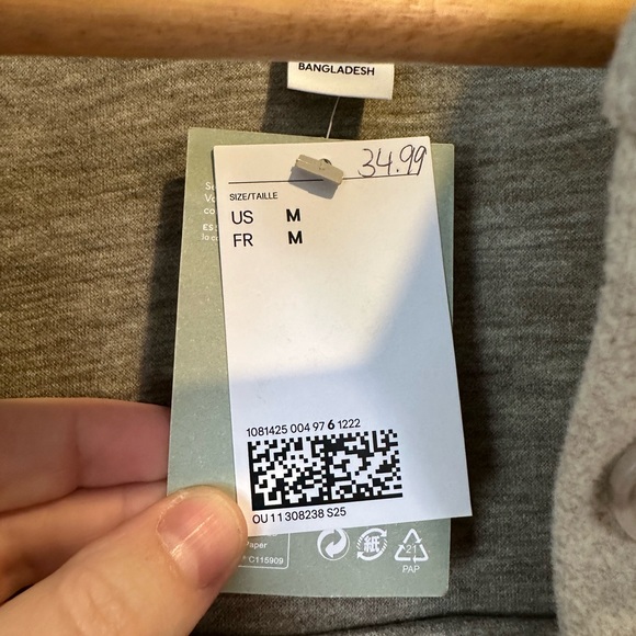 H&M Unisex Shirt Jacket - Picture 4 of 7